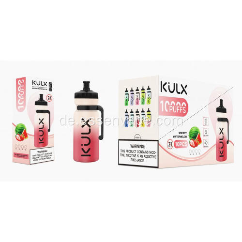 Wassermeloneis Kulx 10000 Puffs Vape Aromen Italien